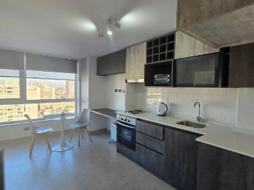 Centrico estudio amoblado con estacionamiento maipu 1644