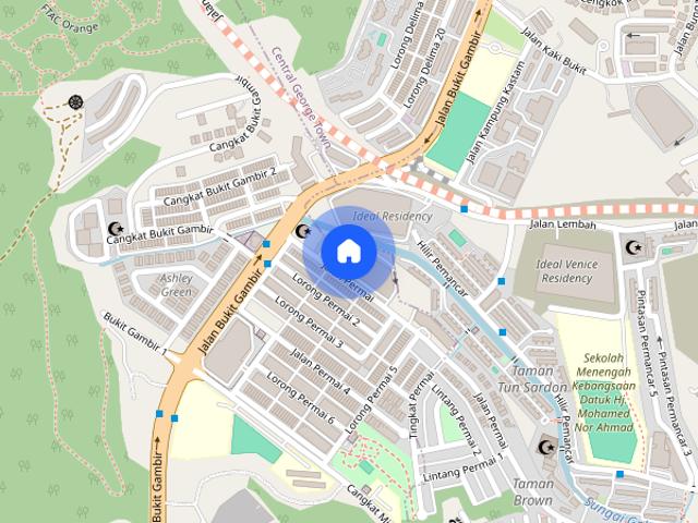 Centrio Avenue, Taman Bukit Gambier, Gelugor