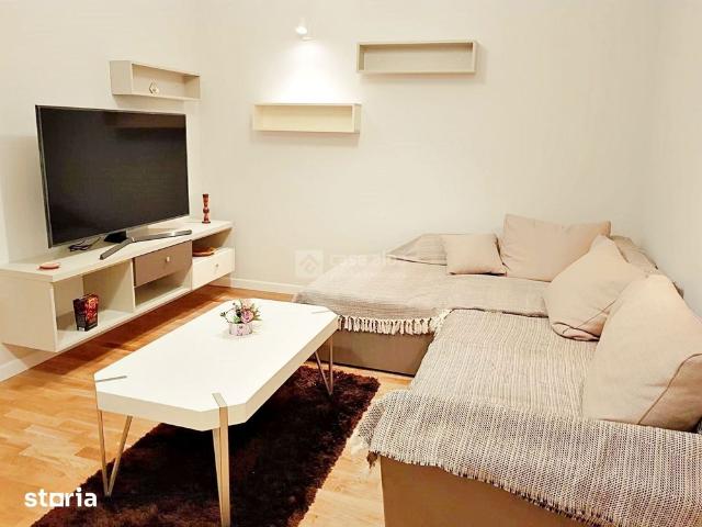 Centru bloc nou, 2 camere mobilat si utilat, liber