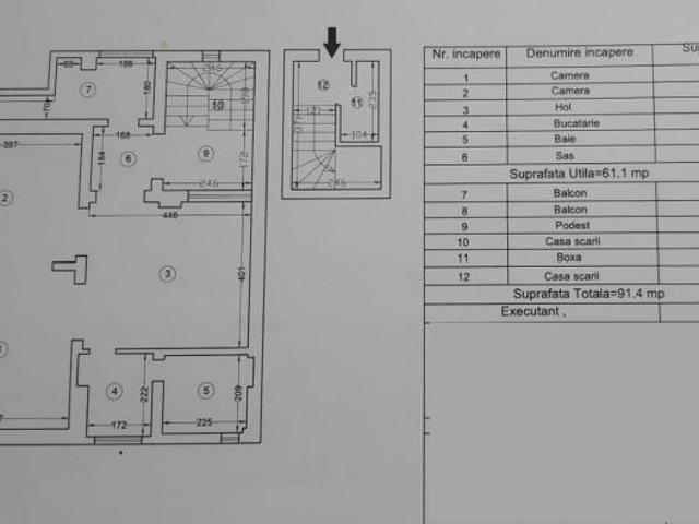Centru, Ferdinand, de vanzare apartament 2 camere, etaj 1