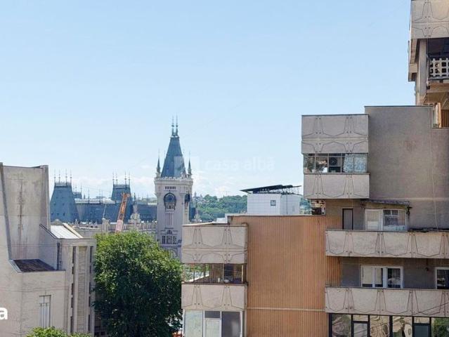 Centru SRI, 2 camere mobilat & utilat, vedere superba catre Palat