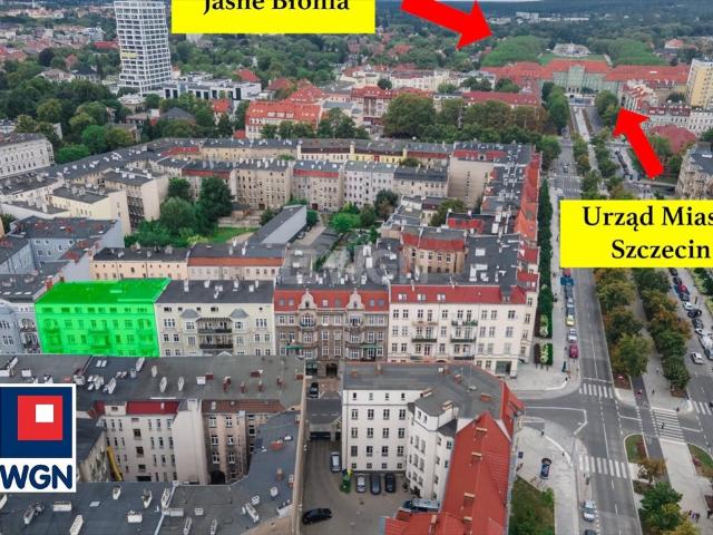 5 pokojowe mieszkanie z lokalem usługowym w centrum Szczecina
