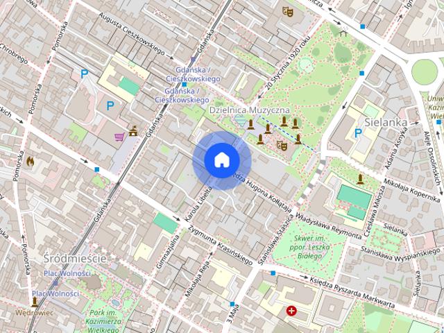 CENTRUM ul. LIBELTA wyposażone mieszkanie