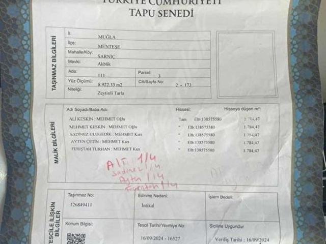 Cennet mekan Muğla Akbük de