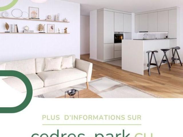 Cèdres Park – Last 2.5 room apartments – lot J103