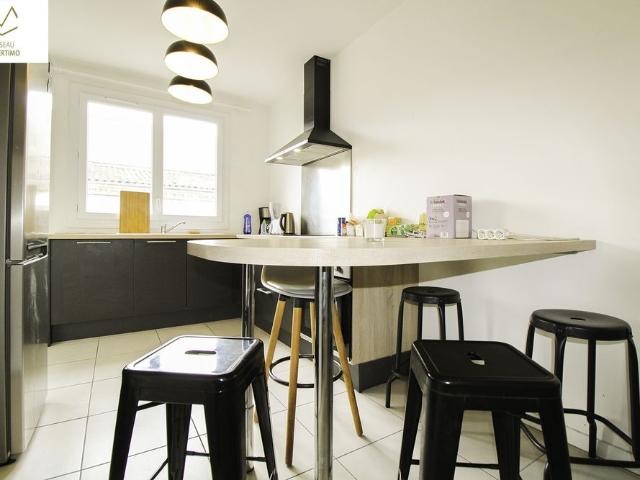 Celleneuve Appt T5 de 73.68 m² meublé 2 chambres 2 bureaux