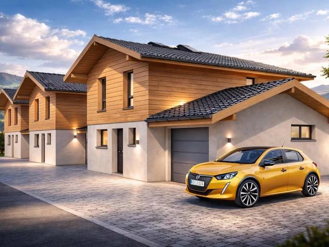 Cervens Maison accolée de 108 m² Terrain de 303 m² 3 c. 108m² Cervens