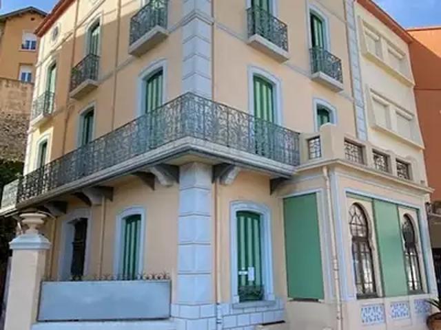 Cerbère 66290 Achat / Vente appartement 2 pièces t2 terrasse balcon