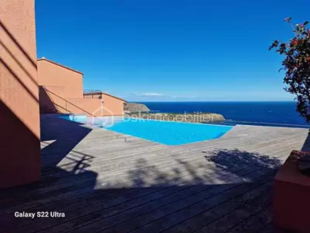 Cerbère 66290 Achat / Vente appartement 3 pièces t3 piscine terrasse