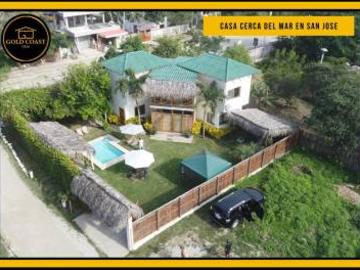 Cerca de la playa Casa en San Jose con Piscina 3 habitaciones y 3 baños