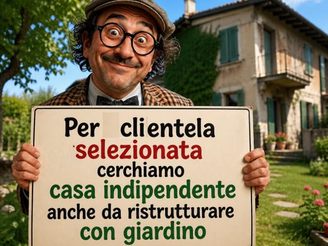 CERCASI URGENTE SOLUZIONI INDIPENDENTI