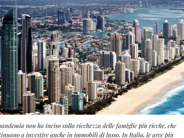 CERCHIAMO IMMOBLI DI LUSSO O CON REQUISITI PER DIVENTARLI