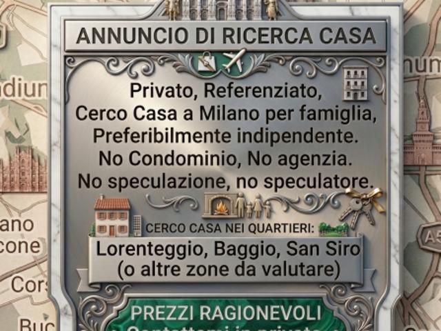 Cerco casa a Milano