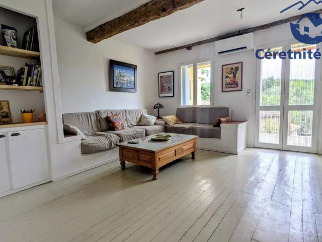 Céret, maison de ville avec jardin et terrasses 129m² Céret