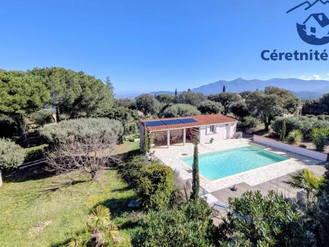 Céret, propriété avec vues imprenables 156m² Céret