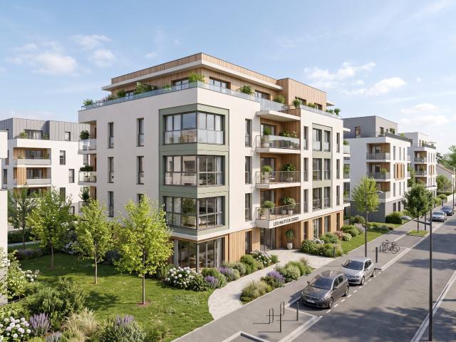 Cergy – Appartement neuf 3 pièces 60 m² au cœur d'un cadre de vie privilégié 3 pièces, 60 m²