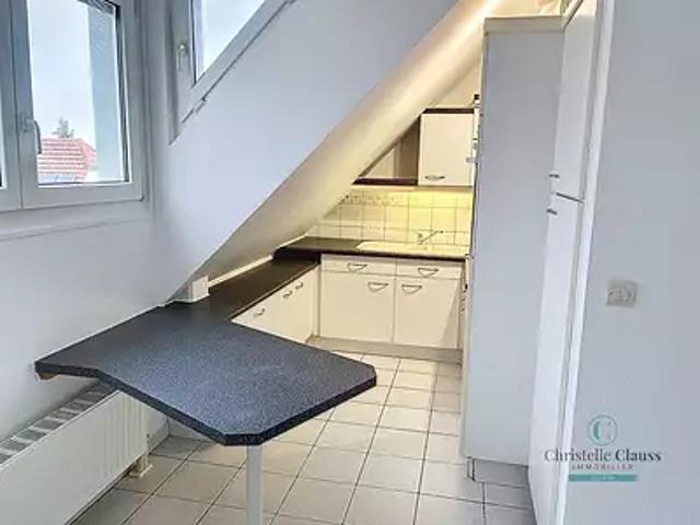 Cernay 68700 Location appartement 2 pièces t2 au dernier étage cave