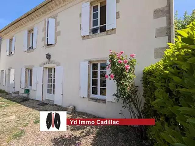Cérons 33720 Achat / Vente maison 5 pièces t5
