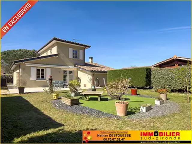 Cérons 33720 Achat / Vente maison 7 pièces t7