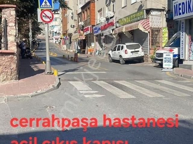Cerrahpaşa Hastane Karşısı Satılık Daire İşyerine Uygun
