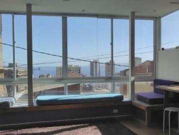 Cerro Bellavista, Vista al mar