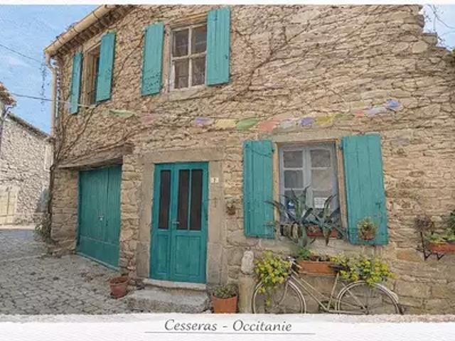Cesseras 34210 Achat / Vente maison 5 pièces t5 terrasse