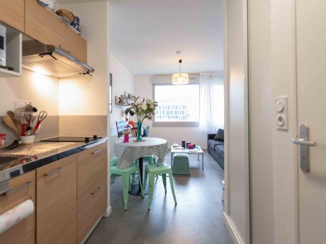 Cession Appartement en Résidence Etudiante de type T3 de 38 m² à TOURS Gaya GLOBAL EXPLOITATION