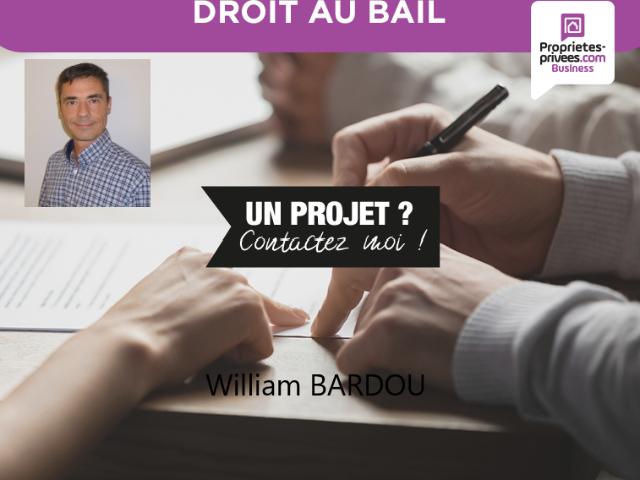 Cession de bail ANGLE DE RUE local 50 m²