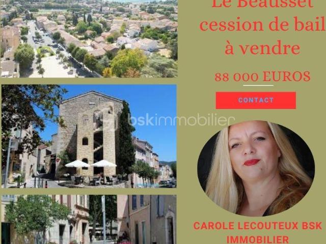 Cession de Bail d'un local commercial au village du Beausset
