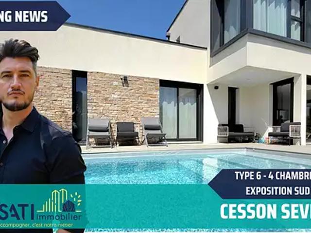 Cesson Sévigné 35510 Achat / Vente maison 6 pièces t6