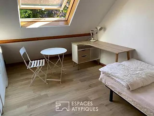 Cesson Sévigné 35510 Location appartement 1 pièce t1 au dernier étage