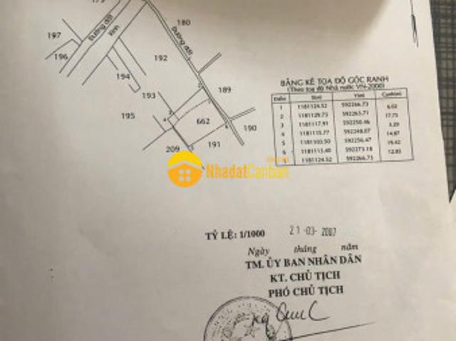 Chủ đất cần bán gấp 2 miếng đất bình chánh ấp 3 tân qúi tây. Lh0909304