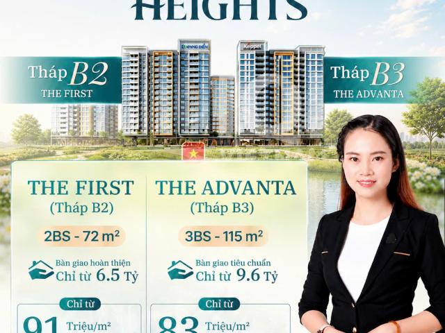 Chỉ từ 83 triệu/m² – sở hữu căn hộ cao cấp gladia heights
