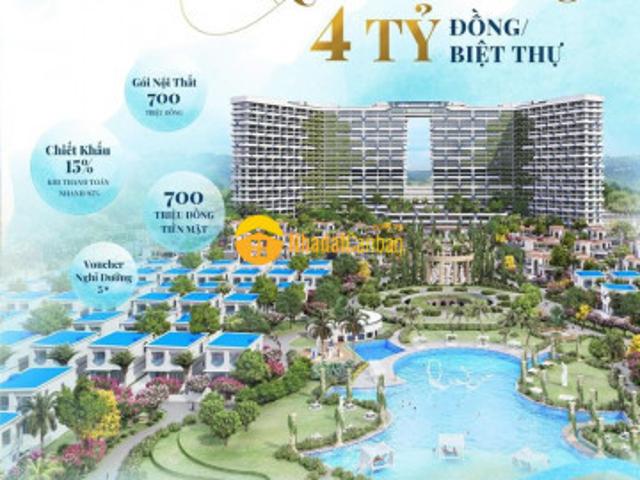 Chỉ với 4,5 tỷ sở hữu bất động sản nghỉ dưỡng sở hữu lâu dài