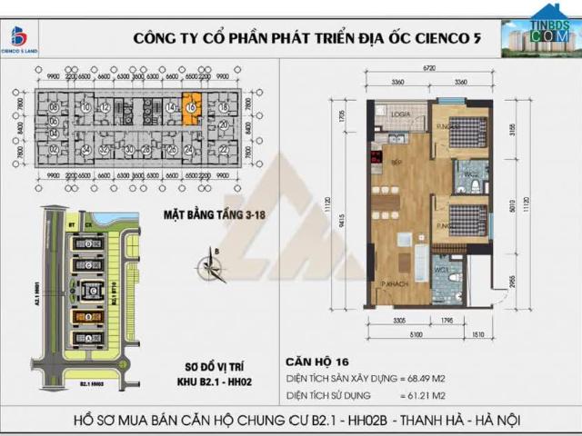 Chỉ cần có 1,4 tỷ trong tay sở hữu ngay căn hộ 68m², tầng trung, view thoáng khu 5 tòa mới B2