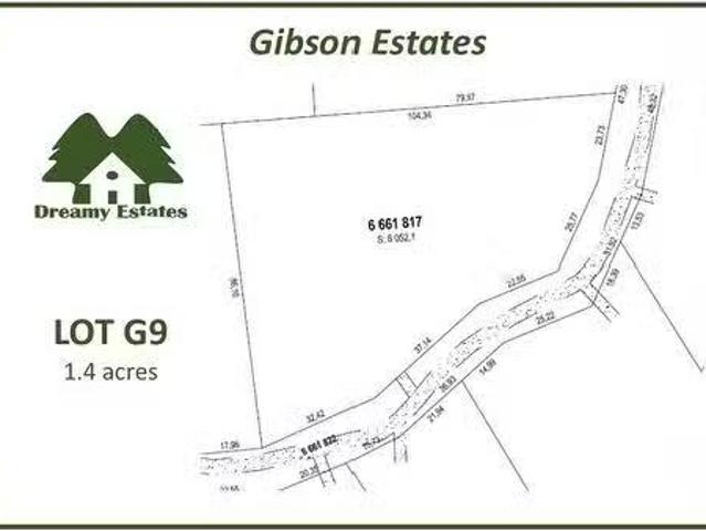 Ch. Gibson, Alleyn Et Cawood, QC, J0X 1P0 vacant land for sa.