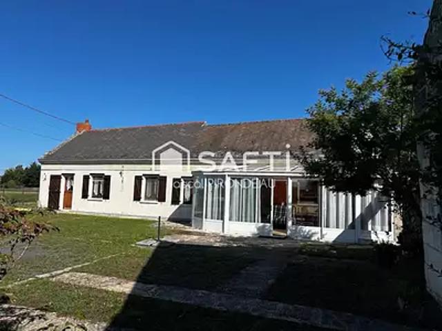Chouzé sur Loire 37140 Achat / Vente maison 7 pièces t7