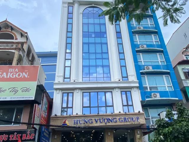 Cho Thuê Tòa Văn Phòng 9 Tầng Mặt Phố Nguyễn Khang. Vị trí đắc địa. DT 160m2. Mt 9m
