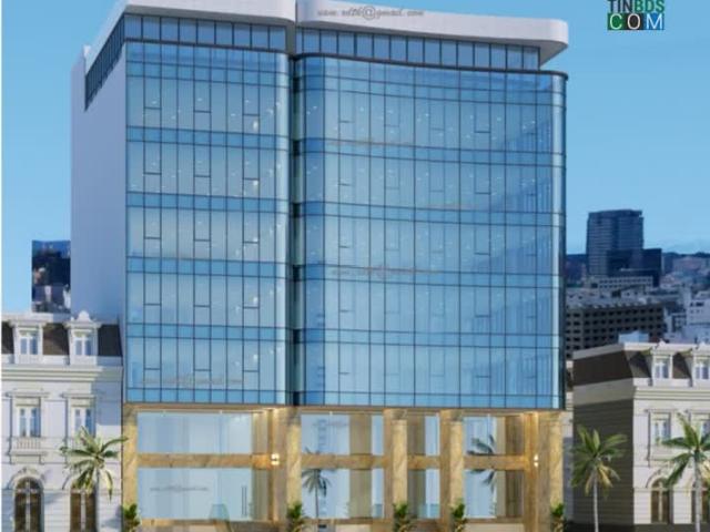 Cho Thuê tòa nhà Văn Phòng VIP 9 tầng mặt phố Hoàng Ngân DT 222m2 Mt 10m. Giá 13.000USD/th