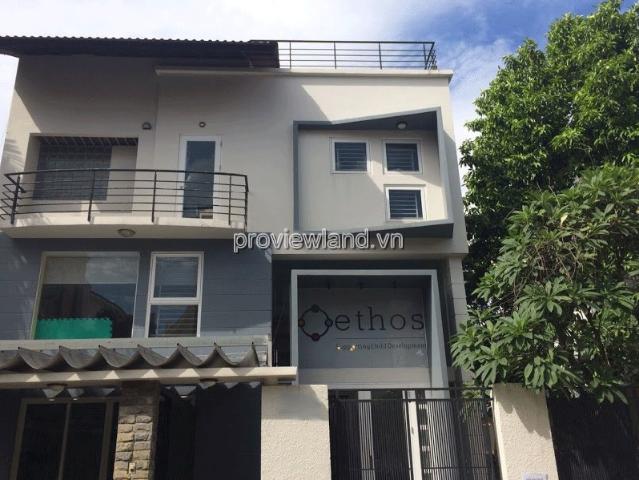 Cho thuê villa tại đường Thảo Điền Quận 2 với 400m2 1 trệt 1 lững 1 lầu áp mái