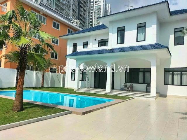 Cho thuê villa Thảo Điền, gần 1000m², hồ bơi + sân vườn đẹp, 2 tầng, giá $7,000/th