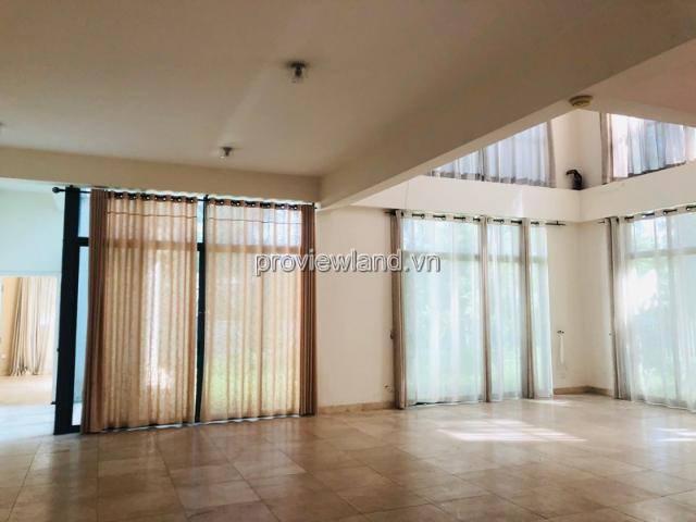 Cho thuê villa Riviera có DT 650m2 với 5PN view sông thoáng mát