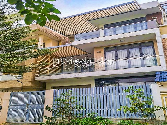 Cho thuê Biệt thự Đường số 38 Bình Trưng Tây 1 trệt 2 lầu diện tích 200m2