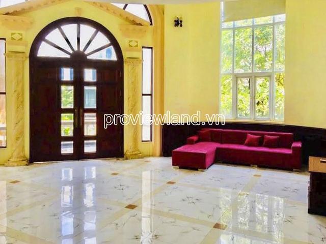Cho thuê Biệt thự Nguyễn Văn Hưởng Thảo Điền với 1 trệt 5 lầu diện tích 500m2