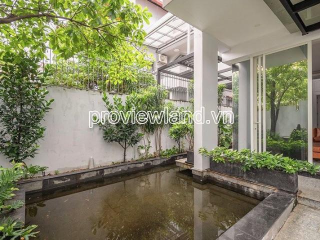 Cho thuê biệt thự Thảo Điền, 10x20m, 3 tầng, 5PN, sân vườn đẹp, nhà hoàn thiện