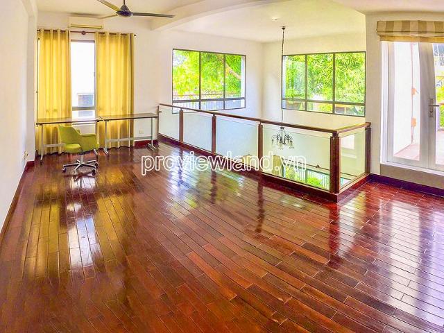 Cho thuê Biệt thự Villa Riviera An Phú kiến trúc 1 trệt 2 lầu diện tích 289m2