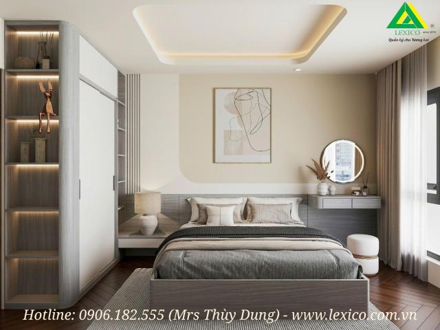 CHO THUÊ CĂN HỘ 1.5 PHÒNG NGỦ CAO CẤP TẠI DIAMOND CROWN – LÊ HỒNG PHONG, HẢI PHÒNG