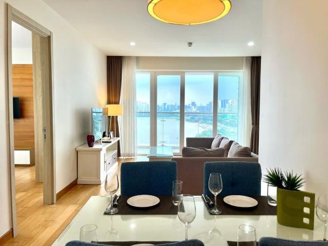 CHO THUÊ CĂN HỘ 2 PHÒNG NGỦ ĐẢO KIM CƯƠNG DIỆN TÍCH LỚN 125M2, VIEW SÔNG
