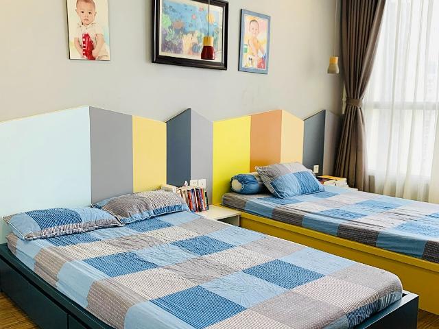 CHO THUÊ CĂN HỘ 3PN VINHOMES CENTRAL PARK – CÓ GIƯỜNG ĐÔI CHO TRẺ EM, LÝ TƯỞNG CHO GIA ĐÌNH