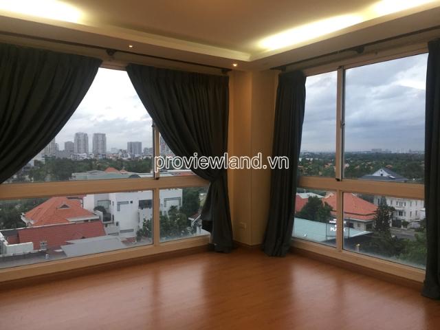 Cho thuê căn hộ tại Fideco Riverview Thảo Điền tầng thấp 3 phòng ngủ